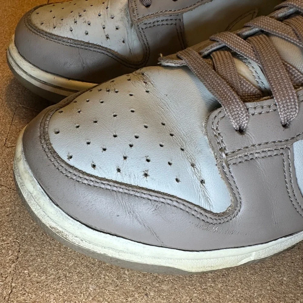 Nike Dunk Low Moon Fossil Light Iron Ore Grey Sneakers FD0792-001 Womens 8